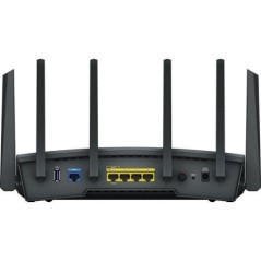 Routeur WiFi 6 Tri band jusqu'a 6,6 Gbit/s - SYNOLOGY - RT6600AX - 6 antennes - Blanc