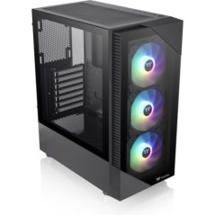 Boîtier PC Moyen Tour sans alim - THERMALTAKE View 200 TG ARGB (Noir) - ATX/Micro ATX - 3x120mm A-RGB - USB 3.0/2.0 - Verre tre
