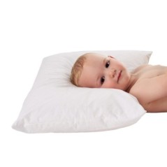 Oreiller bébé 40x60cm - Lavable En Machine - Fabriqué En France - A partir de 12 mois