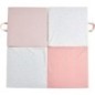 Tapis d'éveil Malin TINEO MON CoeUR 3en1 - Tapis évolutif multifonction - 120x120x5 cm