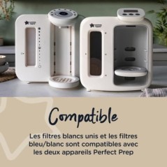 Filtre de rechange Perfect Prep pour préparateur de biberons Tommee Tippee - Blanc - Pour bébé
