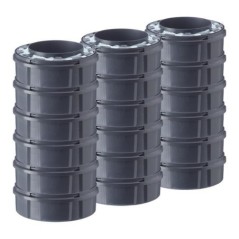 TOMMEE TIPEE - Recharges pour poubelles a couches - Twist & Click - Film multicouche antibactérien - Pack de 18
