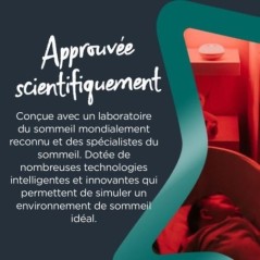 TOMMEE TIPPEE Veilleuse dreammaker avec lumiere rouge, bruit rose et capteur intelligent CrySensor