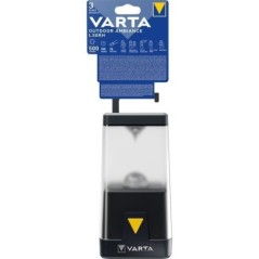 Lanterne-VARTA-Outdoor Ambiance Lantern L30RH-500lm-Hybride (Piles ou cable)-IP54-LED hautes performances-lumiere blanche ou rou