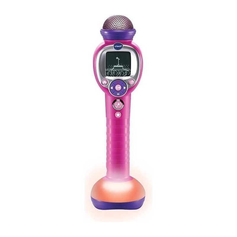 Micro Karaoké Enfant VTECH Kidi Super Star Moov' Rose - 6 ans et + Micro Karaoké Enfant VTECH Kidi Super Star Moov' Rose - 6 ans et +