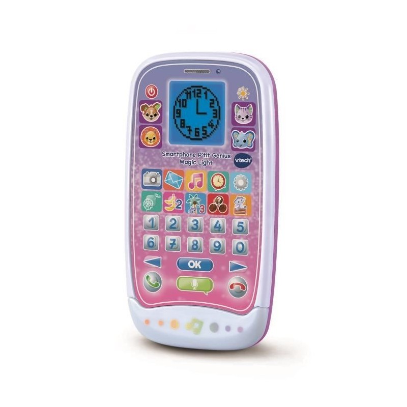 VTECH SMARTPHONE P'TIT GENIUS MAGIC LIGHT ROSE VTECH SMARTPHONE P'TIT GENIUS MAGIC LIGHT ROSE