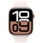 Apple Watch Series 10 GPS - 46mm - Boîtier Rose Gold Aluminium - Bracelet Light Blush Sport Band - M/L Apple Watch Series 10 GPS - 46mm - Boîtier Rose Gold Aluminium - Bracelet Light Blush Sport Band - M/L