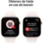 Apple Watch Series 10 GPS - 46mm - Boîtier Rose Gold Aluminium - Bracelet Light Blush Sport Band - M/L Apple Watch Series 10 GPS - 46mm - Boîtier Rose Gold Aluminium - Bracelet Light Blush Sport Band - M/L
