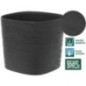 Pot avec réserve d'eau - GARDEN ID Respect - Noir-Anth 20 x 20 cm - 100% déchets ménagers - 100% recyclable - Surface structu Pot avec réserve d'eau - GARDEN ID Respect - Noir-Anth 20 x 20 cm - 100% déchets ménagers - 100% recyclable - Surface structu