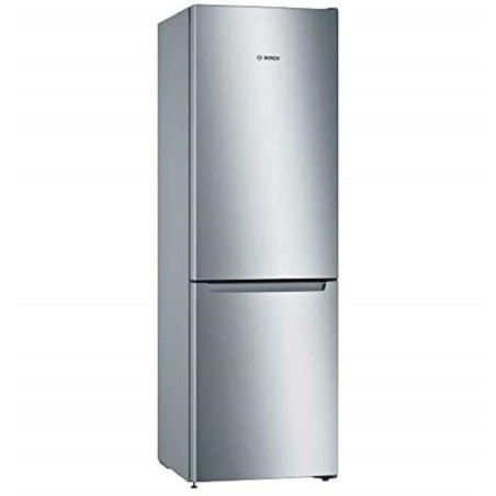 BOSCH KGN36NLEA - Réfrigérateur congélateur bas - 302L (215L + 87L) - Froid NoFrost multiairflow - L 60 x H186cm - Portes ino