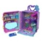 Polly Pocket-Coffret Valise Polly Pocket Pollyville HKV43 Polly Pocket-Coffret Valise Polly Pocket Pollyville HKV43