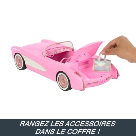 Hot Wheels-Corvette Barbie radiocommandée-Tirée du film Barbie HPW40 - Collection capsule
