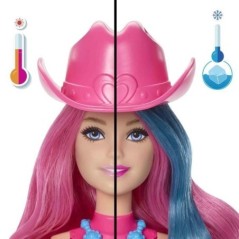 Barbie-Poupée Barbie Color Reveal-Série Disco Country Star 6 Surprises - 3 ans+- JCP01