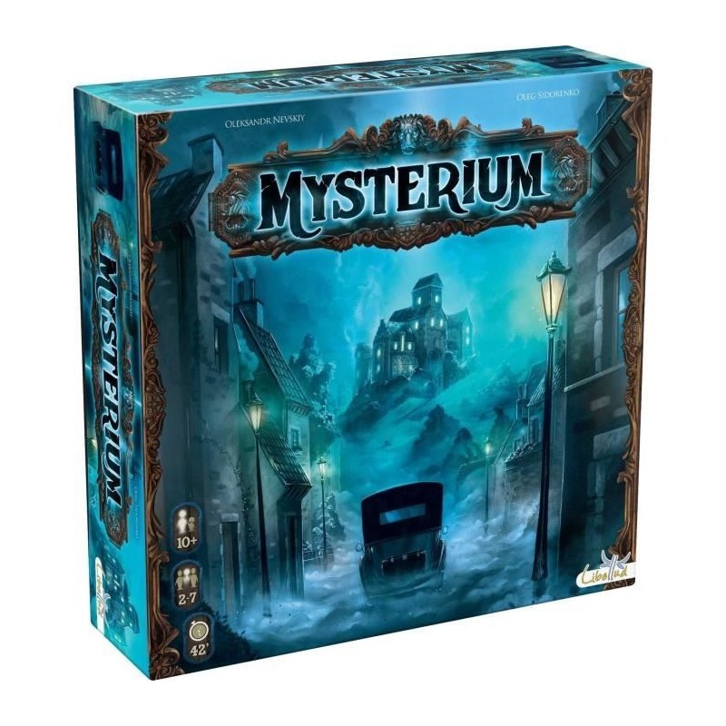 Libellud, Mysterium, Jeu de Société des 10 ans, Jeu d'Enquete Mystérieux & Coopératif, de 2 a 7 joueurs, 45 min, en Françai Libellud, Mysterium, Jeu de Société des 10 ans, Jeu d'Enquete Mystérieux & Coopératif, de 2 a 7 joueurs, 45 min, en Françai
