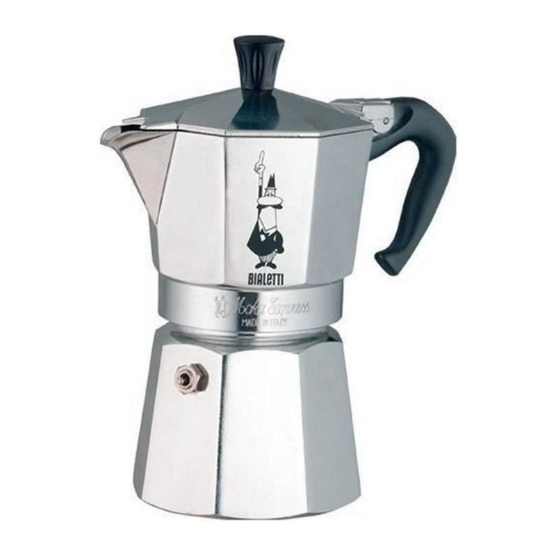 Cafetiere Italienne BIALETTI - Moka Express - Aluminium - 4 Tasses Cafetiere Italienne BIALETTI - Moka Express - Aluminium - 4 Tasses