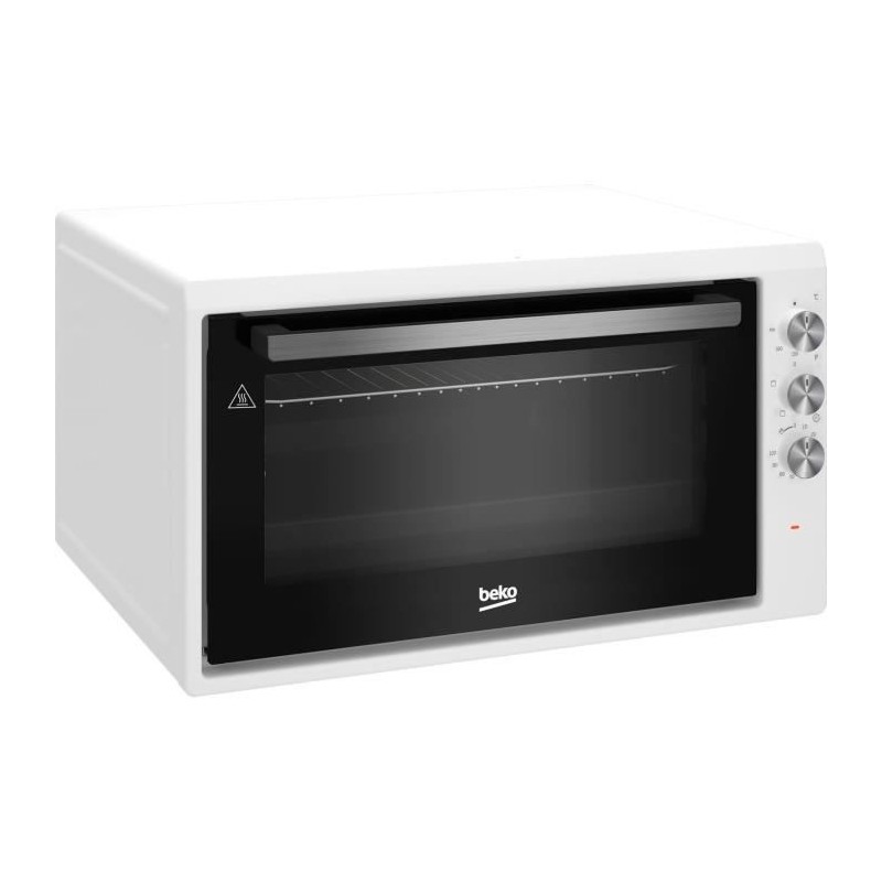 Mini-four - BEKO - BC50W - 50 L - Convection naturelle - 4 fonctions - Blanc Mini-four - BEKO - BC50W - 50 L - Convection naturelle - 4 fonctions - Blanc