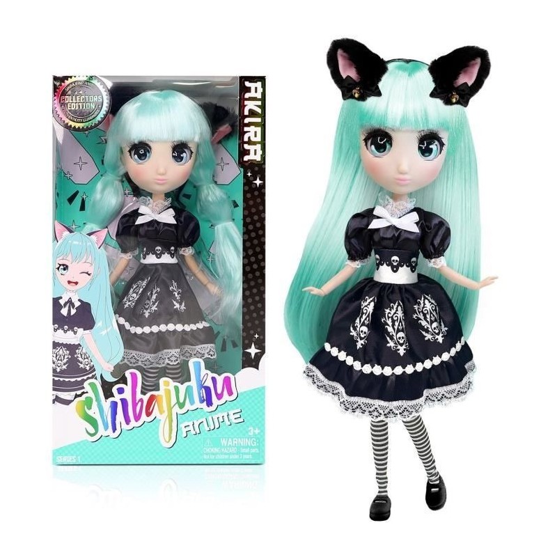 Grande Poupée Kawai style Japon 30 cm - Poupée Akira - BANDAI - Licence Officielle Shibajuku Anime Grande Poupée Kawai style Japon 30 cm - Poupée Akira - BANDAI - Licence Officielle Shibajuku Anime
