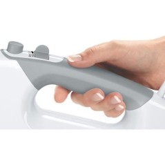 Batteur Bosch - MFQ36440 - 450 W - 5 vitesses - 2 fouets / 2 crochets pétrisseurs inox - Bol gradué avec couvercle - Blanc / G