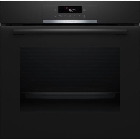 Four pyrolyse Softclose - BOSCH  SER4 - HQG572BB3F - Noir - 8 modes de cuisson - 59,5 x 59,4 x 54,8 cm
