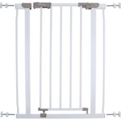 Barriere de sécurité - DREAMBABY - AVA - Montée par pression - 61-67 x 76 cm - Double verrouillage - Blanc