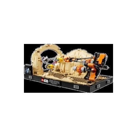 LEGO Star Wars 75380 Diorama de la course de podracers de Mos Espa, Vaisseau Spatial