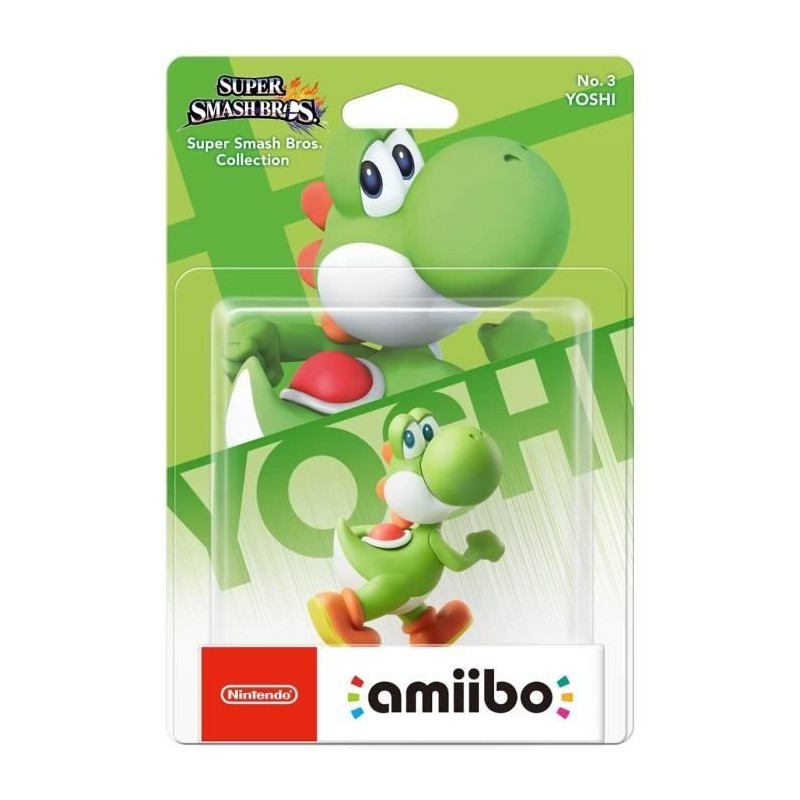 Figurine Amiibo - Yoshi N°3 Collection Super Smash Bros. Figurine Amiibo - Yoshi N°3 Collection Super Smash Bros.