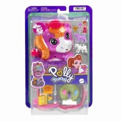 Polly Pocket-Coffret Poney Rodéo-Jouet De Voyage - 4 ans+- JCR39