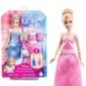 Princesses Disney-Poupée Cendrillon Et Tenues-Coffret Avec Accessoires - 3 ans+- JCR95 Princesses Disney-Poupée Cendrillon Et Tenues-Coffret Avec Accessoires - 3 ans+- JCR95