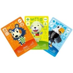 Cartes Amiibo - Animal Crossing Série 3  Contient 3 cartes dont 1 spéciale