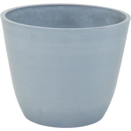 Pot de fleur - MEGA COLLECTIONS - Ecostone Egg - Ø 41 cm - H 33 cm - Gris