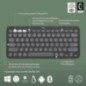 Clavier - Sans fil - Logitech - Pebble Keys 2 K380s - Bouton Easy-switch - Noir