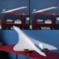 LEGO Icons Le Concorde, Maquette d'Avion a Construire pour les Adultes, Set de Véhicule d'Avion avec Détails Authentiques et 3 LEGO Icons Le Concorde, Maquette d'Avion a Construire pour les Adultes, Set de Véhicule d'Avion avec Détails Authentiques et 3