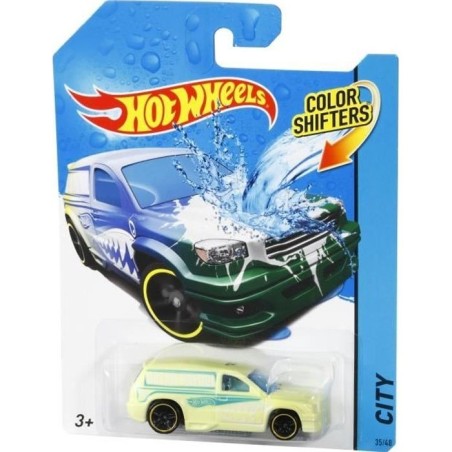 HOT WHEELS Véhicule Color Shifter, modele aléatoire, Change de couleur avec l'eau - Petite Voiture  - 3 ans et + - Hot Wheels
