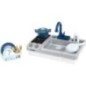 Jouet d'évier - KLEIN - Évier de cuisine Miele avec robinet fonctionnel et accessoires - Livré avec de nombreux accessoires. Jouet d'évier - KLEIN - Évier de cuisine Miele avec robinet fonctionnel et accessoires - Livré avec de nombreux accessoires.