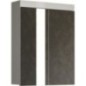 Armoire Miroir - AMANDA - 2 portes miroir - L60 x P17 x H77 cm - Blanc Armoire Miroir - AMANDA - 2 portes miroir - L60 x P17 x H77 cm - Blanc
