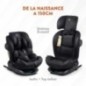 Siege auto - BABYAUTO - GYRO BLACK LINE EMBOSSED - De la naissance a 12 ans - 0-36 kg - I-Size - ISOFIX - Pivotant 360° - R129 Siege auto - BABYAUTO - GYRO BLACK LINE EMBOSSED - De la naissance a 12 ans - 0-36 kg - I-Size - ISOFIX - Pivotant 360° - R129