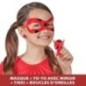 Déguisement Ladybug - Masque Yoyo Miroir Boucles d'oreilles Kwami Tikki - BANDAI - Miraculous Ladybug - Set de transformation Déguisement Ladybug - Masque Yoyo Miroir Boucles d'oreilles Kwami Tikki - BANDAI - Miraculous Ladybug - Set de transformation