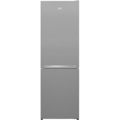 Réfrigérateur combiné congélateur en bas - BEKO - RCSA366K40SN - Classe E - 343 L - 185,2 x 59,5 x 67 cm - Gris Acier