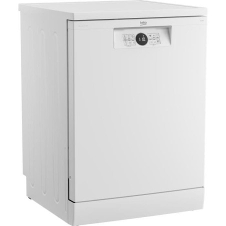 Lave-vaisselle pose libre BEKO BDFN26B4C0W - 14 couverts - Induction - L60cm - 46 dBA - Blanc
