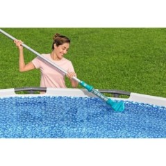 Aspirateur électrique rechargeable Aquasurge- BESTWAY - Sans fil - Pour piscines jusqu'a 6,10m de diametre