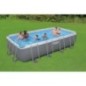 Piscine Hors-sol Tubulaire Bestway Power Steel 549x274x122 cm Épurateur a Cartouche de 5 678 L/H Bâche et Échelle