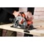 Scie circulaire filaire BLACK+DECKER CS1550-QS - Profondeur de coupe 66 mm Scie circulaire filaire BLACK+DECKER CS1550-QS - Profondeur de coupe 66 mm