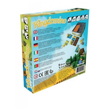 Jeu de réflexion Kingdomino - BLUE ORANGE - Modele Kingdomino - 2 joueurs ou plus - Adulte - Bleu