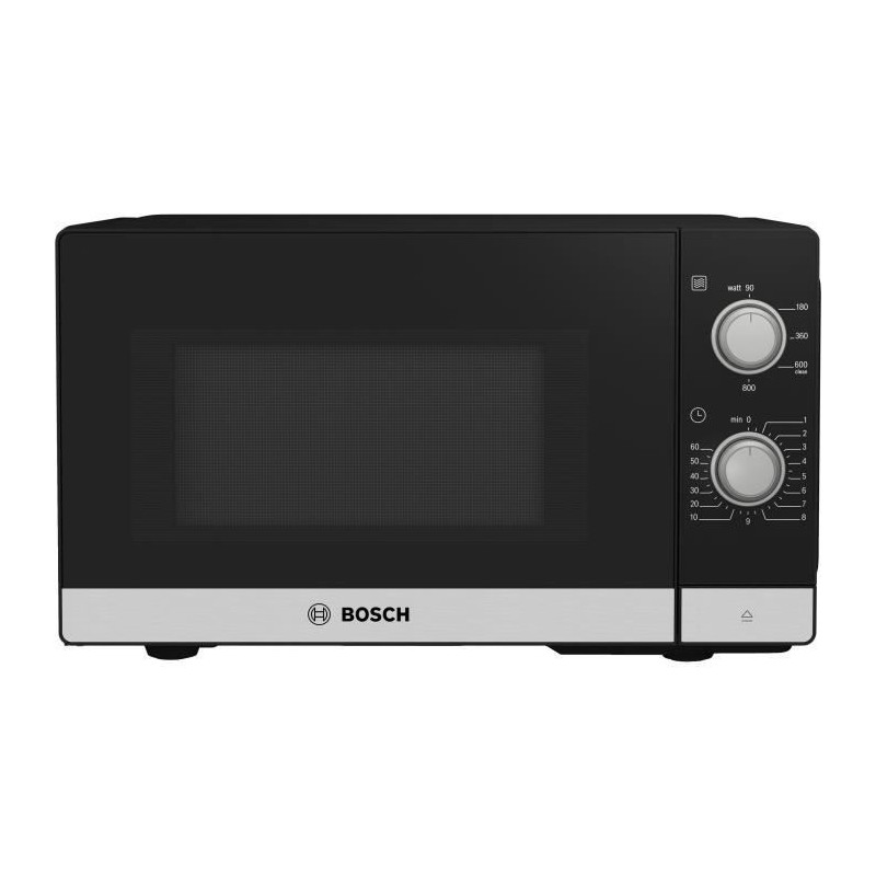 Micro-ondes simple pose-libre - BOSCH SER2 - FFL020MS2F - Noir - 1 mode de cuisson - 26 x 44,2 x 34,5 cm Micro-ondes simple pose-libre - BOSCH SER2 - FFL020MS2F - Noir - 1 mode de cuisson - 26 x 44,2 x 34,5 cm