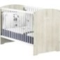 Chambre bébé complete - Lit 120x60 et commode a langer - BABY PRICE - SMILE - Hetre cendré Chambre bébé complete - Lit 120x60 et commode a langer - BABY PRICE - SMILE - Hetre cendré