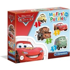 CLEMENTONI - My First Puzzles - Cars - Puzzle évolutif 3-6-9-12 pieces - Mixte - A partir de 2 ans