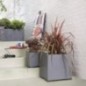 Jardiniere Muret - DEROMA - Millennium R - Ashgrey - A réserve d'eau - 79 cm Jardiniere Muret - DEROMA - Millennium R - Ashgrey - A réserve d'eau - 79 cm