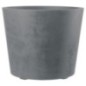 Pot de fleur - DEROMA - Millennium R - Ashgrey - A réserve d'eau - Roulettes - 59 cm Pot de fleur - DEROMA - Millennium R - Ashgrey - A réserve d'eau - Roulettes - 59 cm