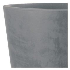 Pot de fleur - DEROMA - Millennium R - Ashgrey - A réserve d'eau - Roulettes - 59 cm