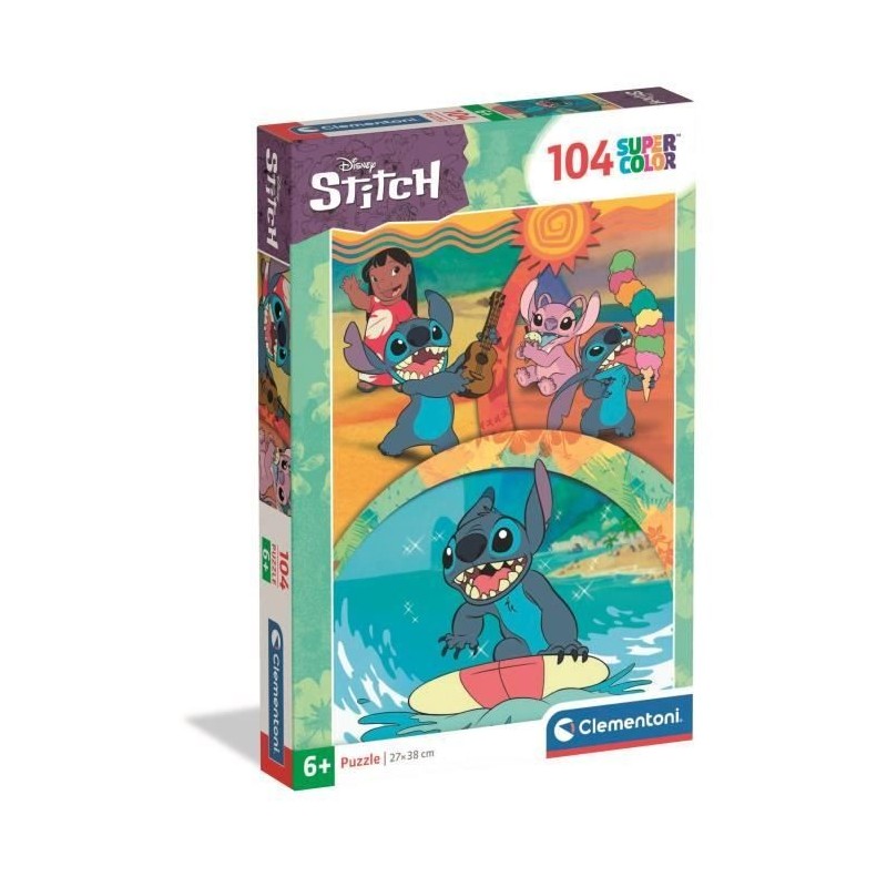 CLEMENTONI - 104 pieces - Stitch CLEMENTONI - 104 pieces - Stitch